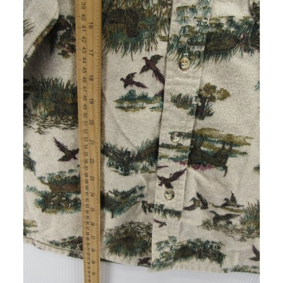 VINTAGE RedHead Shirt XXL Flannel Button Down Duck Hunting 80s 90s - Picture 4 of 11